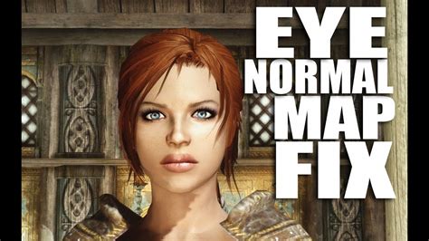 skyrim eye normal map fix.